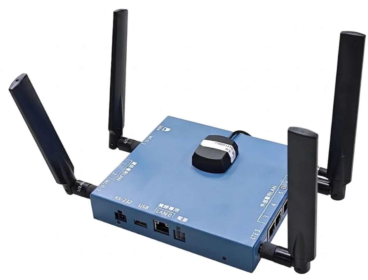 BR-8410D 車載 4G/GPS 路由器